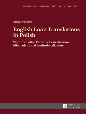 cover image of English Loan Translations in Polish